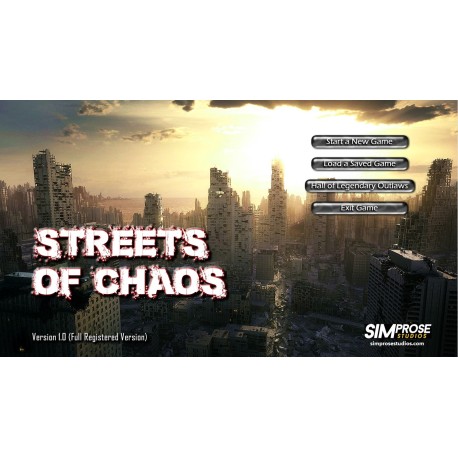 Streets of Chaos Steam CD Key