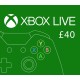 XBOX Live GBP 40 Prepaid Card UK