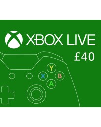 XBOX Live GBP 40 Prepaid Card UK