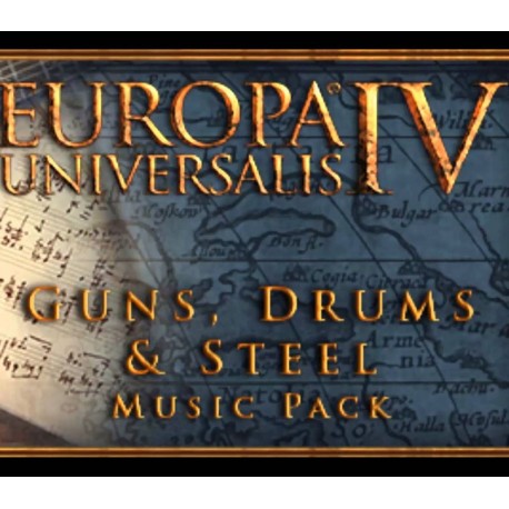 Europa Universalis IV - Guns, Drums and Steel Music Pack DLC Steam Gift
