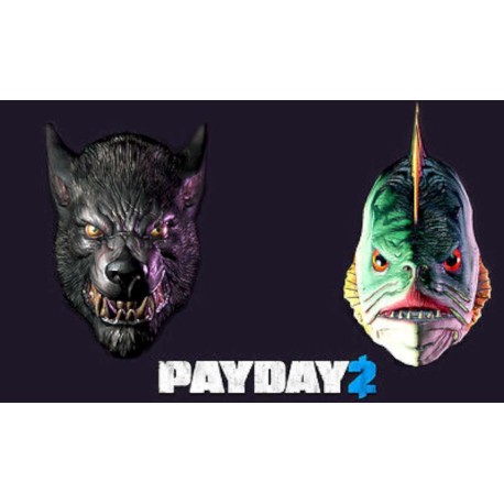 PAYDAY 2 - Lycanwulf and The One Below Masks DLC Steam CD Key