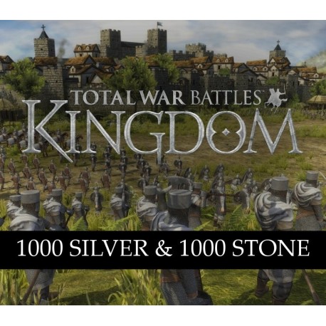 Total War Battles: KINGDOM – 1000 Silver & 1000 Stone CD Key