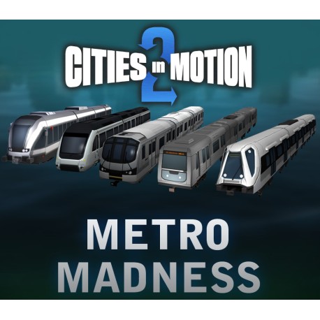Cities in Motion 2 - Metro Madness DLC Steam CD Key