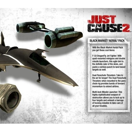 Just Cause 2 - Black Market Aerial Pack DLC Steam Gift