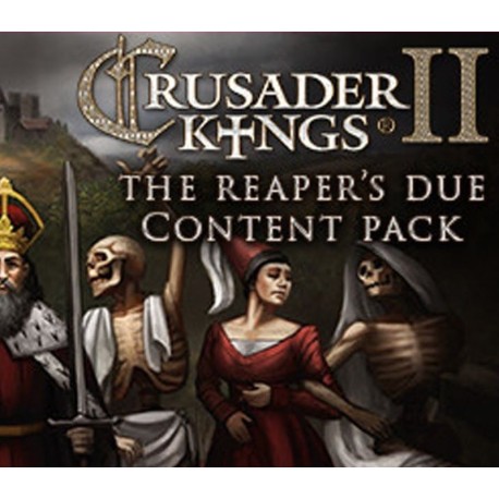 Crusader Kings II - The Reaper's Due Content Pack DLC RU VPN Required Steam CD Key