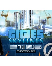 Cities: Skylines - Content Creator Pack: High-Tech Buildings DLC RU VPN Activated Steam CD Key