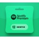 Spotify Premium 12-month Subscription Card US