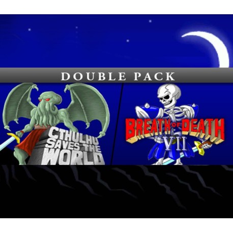 Cthulhu Saves the World & Breath of Death VII Double Pack Steam CD Key