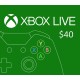XBOX Live 40 Prepaid Card US