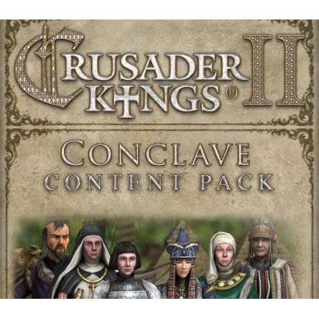 Crusader Kings II - Conclave Content Pack DLC RU VPN Activated Steam CD Key