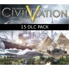 Sid Meier's Civilization V - 15 DLC Pack Steam CD Key