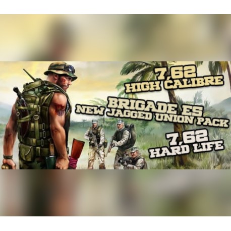 7,62 High Calibre + 7,62 Hard Life + Brigade E5: New Jagged Union Pack PC Steam CD Key