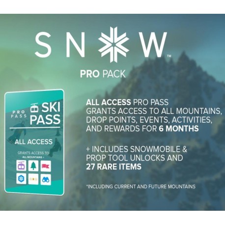 SNOW - Pro Pack DLC EU Steam CD Key