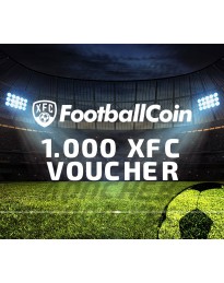 FootballCoin 1000 XFC Voucher