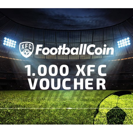 FootballCoin 1000 XFC Voucher