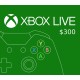 XBOX Live 300 Prepaid Card MX