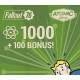Fallout 76 - 1000 (+100 Bonus) Atoms XBOX One CD Key