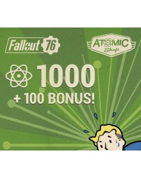 Fallout 76 - 1000 (+100 Bonus) Atoms XBOX One CD Key