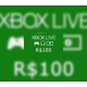 XBOX Live BRL 100 Prepaid Card BR