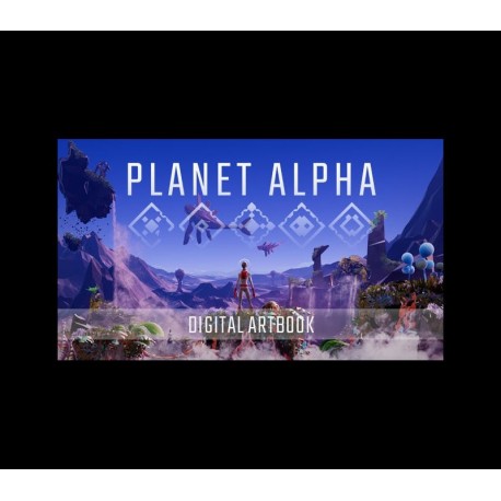 PLANET ALPHA - Digital Artbook DLC PC Steam CD Key