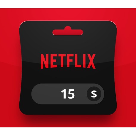 Netflix USD 15 Gift Card US