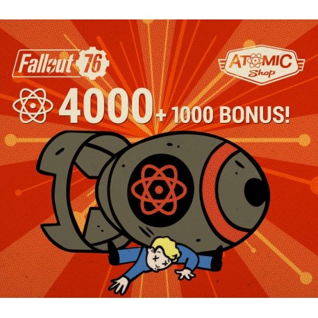 Fallout 76 - 4000 (+1000 Bonus) Atoms XBOX One CD Key