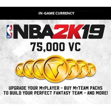 NBA 2K19 - 75,000 VC Pack DLC XBOX One CD Key