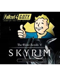 The Elder Scrolls V: Skyrim Special Edition + Fallout 4 G.O.T.Y. PC Steam CD Key