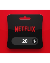 Netflix USD 20 Gift Card US