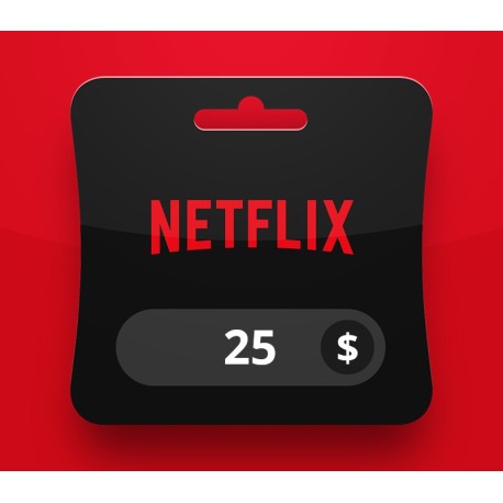 Netflix USD 25 Gift Card US