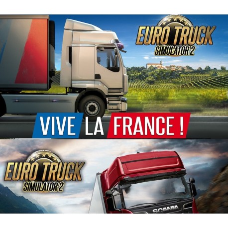 Euro Truck Simulator 2 + Vive la France DLC Bundle Steam CD Key