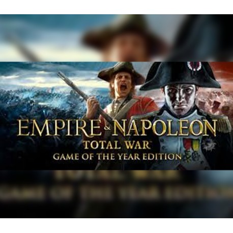 Empire and Napoleon Total War Collection - Game of the Year EU PC Steam CD Key