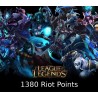 League of Legends 1380 RP Prepaid Card NA