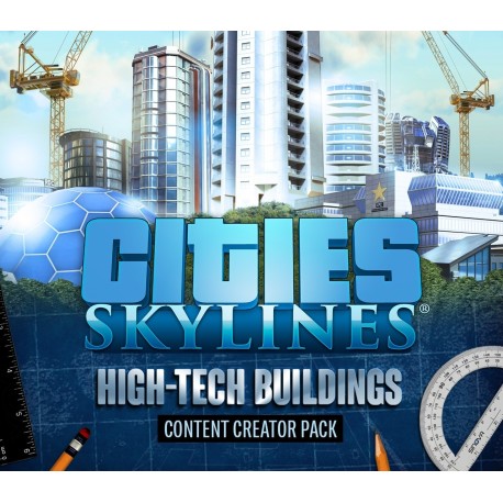 Cities: Skylines - Content Creator Pack: High-Tech Buildings DLC EMEA Steam CD Key