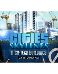 Cities: Skylines - Content Creator Pack: High-Tech Buildings DLC US Steam CD Key