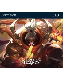 League of Legends 10 GBP Prepaid RP Card UK