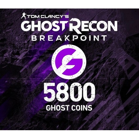 Tom Clancy's Ghost Recon Breakpoint - 4800 (+1000) Ghost Coins XBOX One CD Key