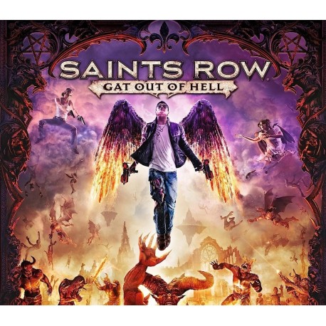 Saints Row: Gat out of Hell + Devil's Workshop DLC EU Steam CD Key
