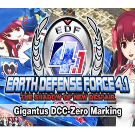 EARTH DEFENSE FORCE 4.1 - Gigantus DCC-Zero Marking DLC Steam CD Key