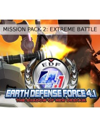 EARTH DEFENSE FORCE 4.1 - Mission Pack 2 Extreme Battle DLC Steam CD Key