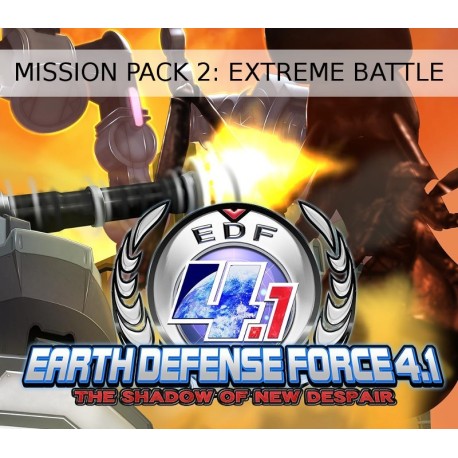 EARTH DEFENSE FORCE 4.1 - Mission Pack 2 Extreme Battle DLC Steam CD Key