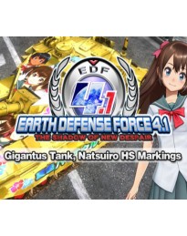 EARTH DEFENSE FORCE 4.1 - Gigantus Tank, Natsuiro HS Markings DLC Steam CD Key