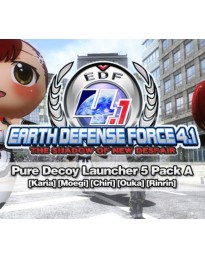EARTH DEFENSE FORCE 4.1 - Pure Decoy Launcher 5 Pack A DLC Steam CD Key