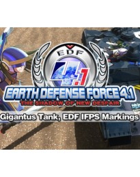 EARTH DEFENSE FORCE 4.1 - Gigantus Tank, EDF IFPS Markings DLC Steam CD Key