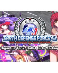 EARTH DEFENSE FORCE 4.1 - Gigantus Tank, Bullet Girls Marking DLC Steam CD Key