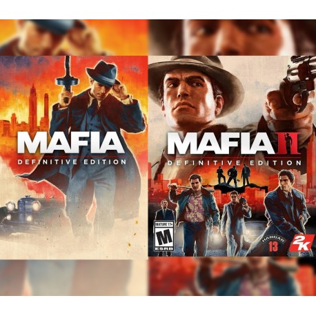 Mafia: Definitive Edition + Mafia II: Definitive Edition EU Steam CD Key