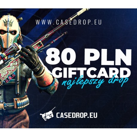 Casedrop.eu Gift Card 80 PLN