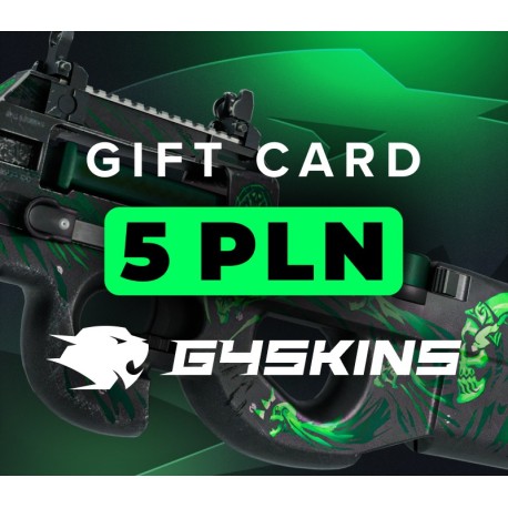 G4Skins.com Gift Card 5 PLN
