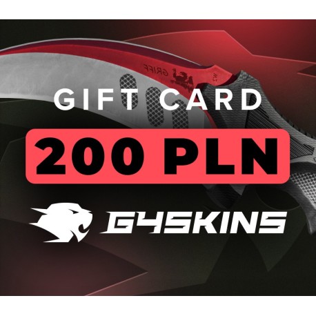 G4Skins.com Gift Card 200 PLN