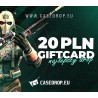 Casedrop.eu Gift Card 20 PLN P-Card